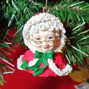 Mrs. Clause Christmas Ornament